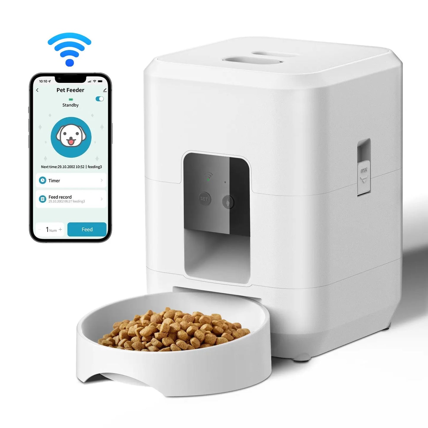 PawMeal Auto-Automatic Pet Feeder PAWORAH