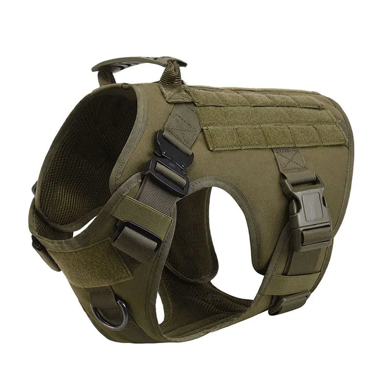 Outdoor Tactical Dog Vest For Large Dogs PAWORAH