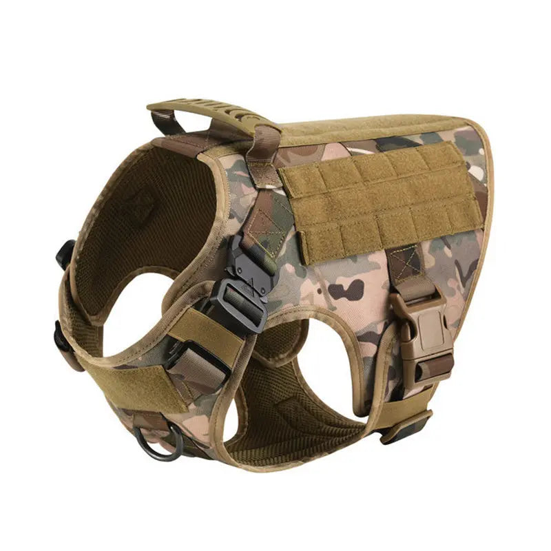 Outdoor Tactical Dog Vest For Large Dogs PAWORAH