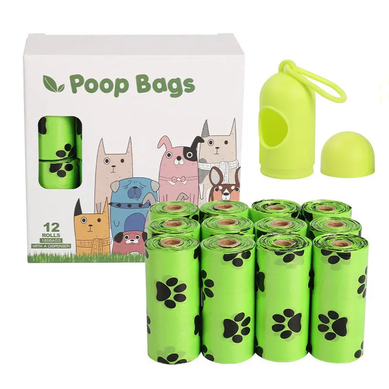 cat and dog poop bag pet waste bag Eco-friendly PAWORAH