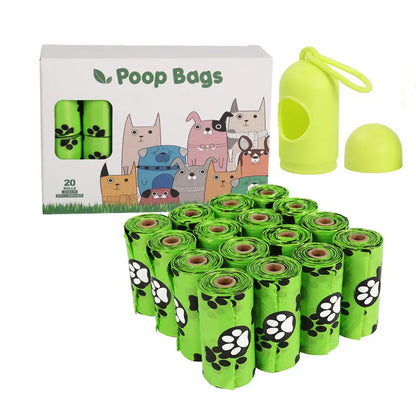 cat and dog poop bag pet waste bag Eco-friendly PAWORAH