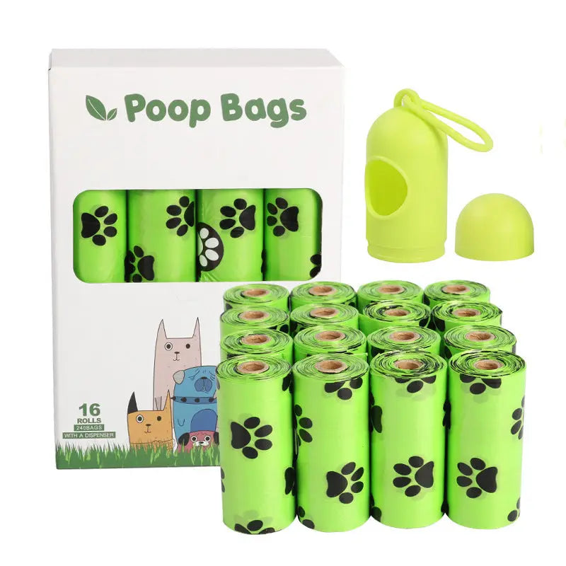 cat and dog poop bag pet waste bag Eco-friendly PAWORAH