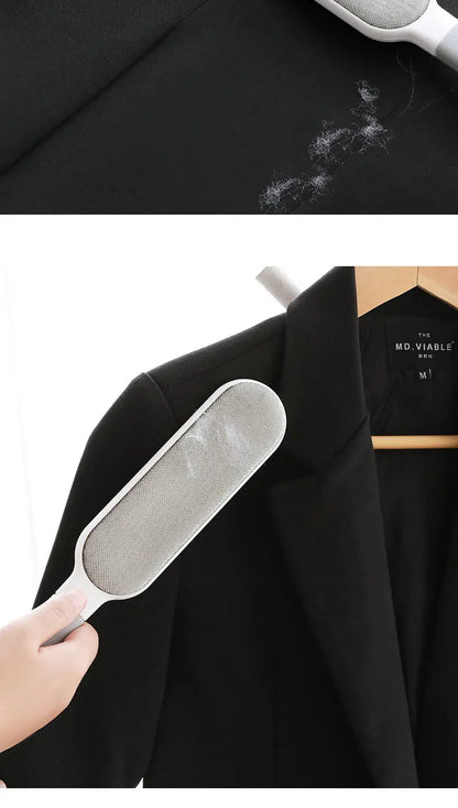 Electrostatic Pet Hair Remover Brush – Reusable Household Tool for Cats and Dogs, Ideal for Clothes and Furniture - PAWORAH