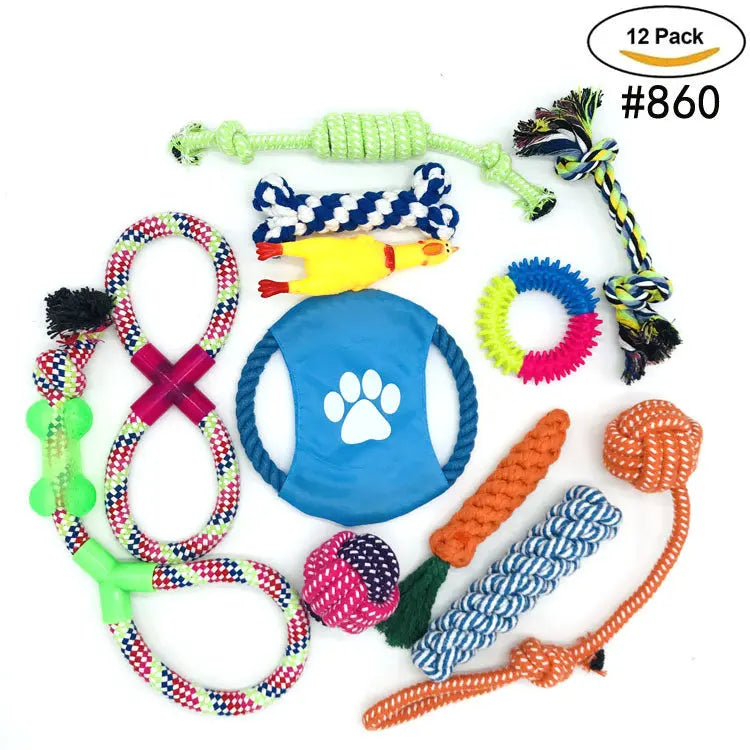 Pet FunnyToy Set (12 pcs) PAWORAH