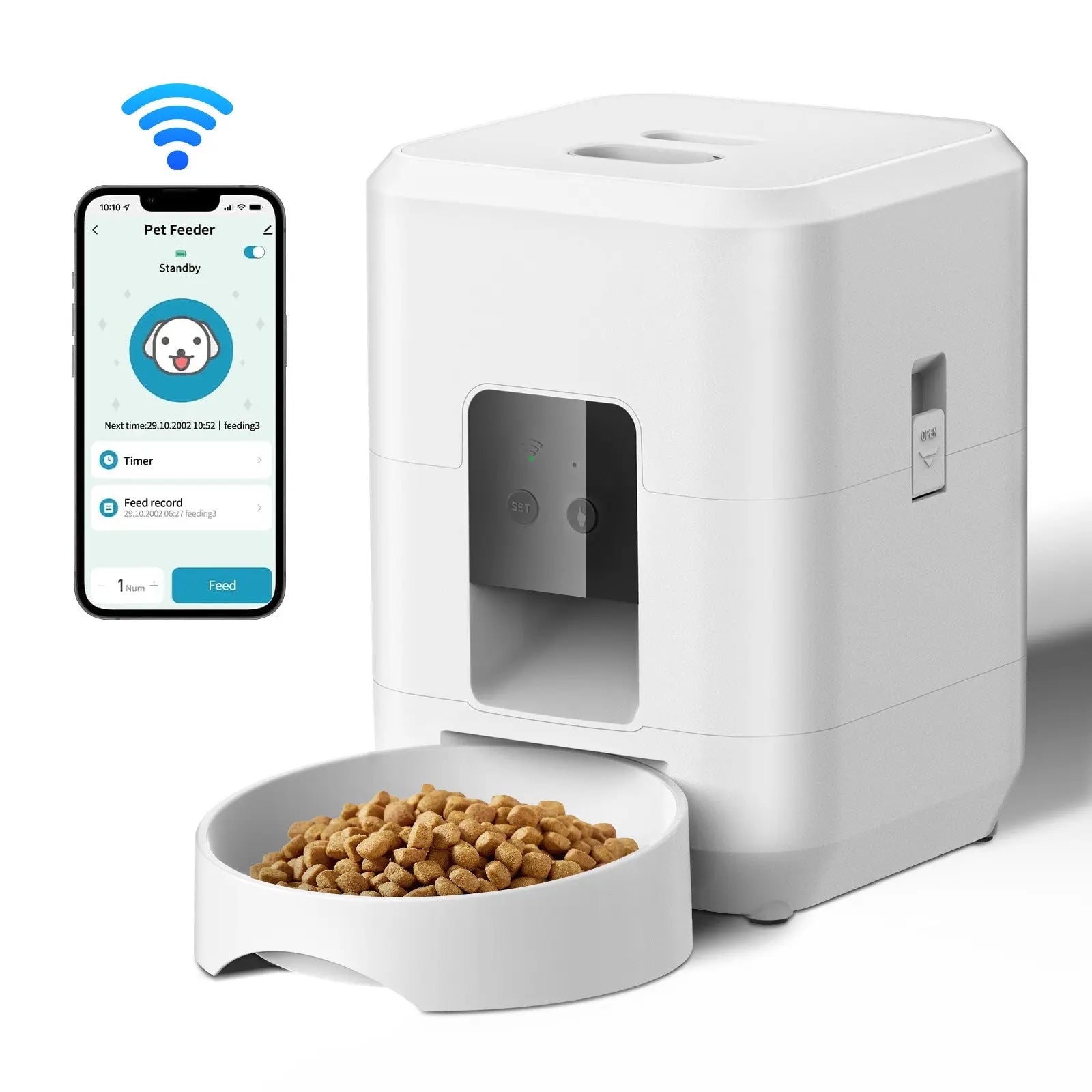 PawMeal Auto-Automatic Pet Feeder PAWORAH