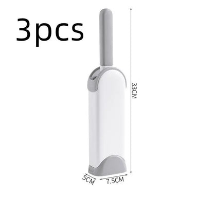 Electrostatic Pet Hair Remover Brush – Reusable Household Tool for Cats and Dogs, Ideal for Clothes and Furniture - PAWORAH