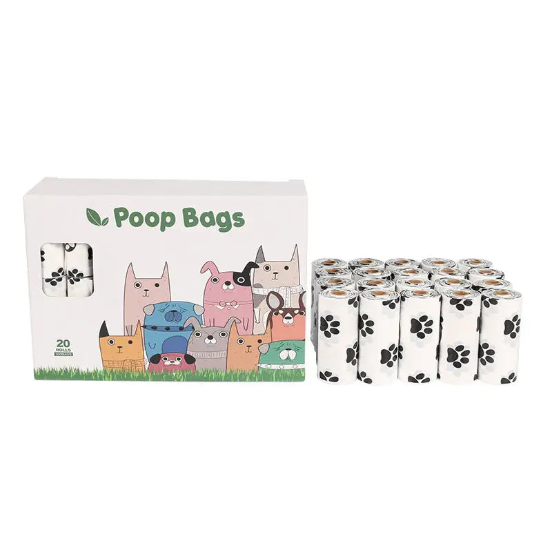 cat and dog poop bag pet waste bag Eco-friendly PAWORAH