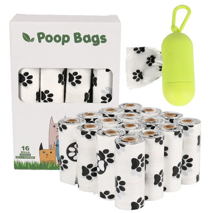 cat and dog poop bag pet waste bag Eco-friendly PAWORAH