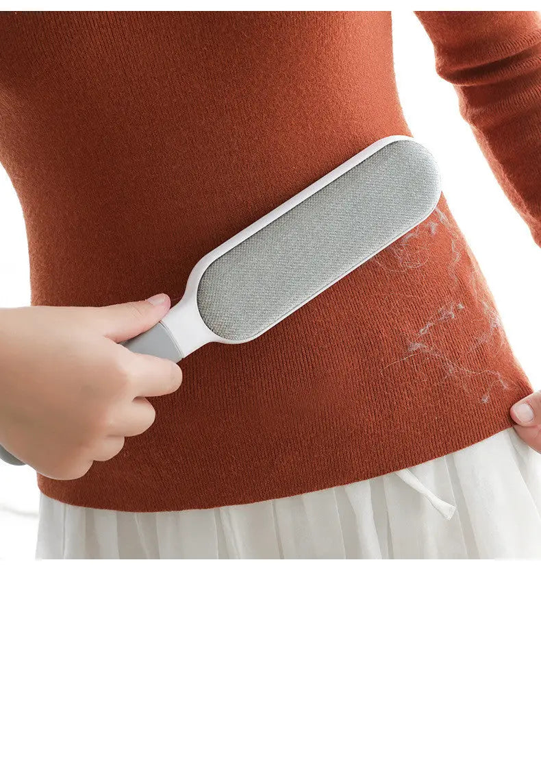 Electrostatic Pet Hair Remover Brush – Reusable Household Tool for Cats and Dogs, Ideal for Clothes and Furniture - PAWORAH