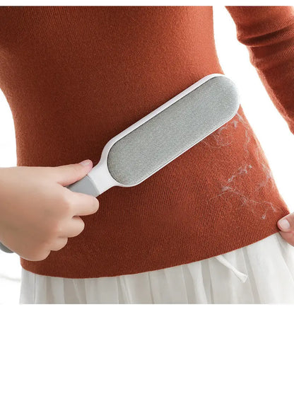 Electrostatic Pet Hair Remover Brush – Reusable Household Tool for Cats and Dogs, Ideal for Clothes and Furniture - PAWORAH