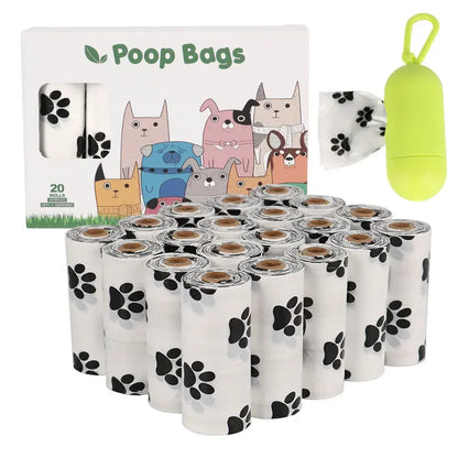 cat and dog poop bag pet waste bag Eco-friendly PAWORAH
