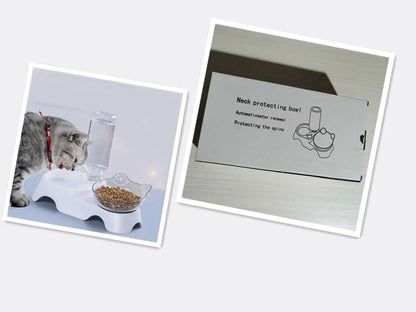 TiltedCat Feeder-Posture-Safe Food Bowl PAWORAH