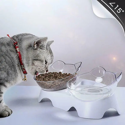 TiltedCat Feeder-Posture-Safe Food Bowl PAWORAH