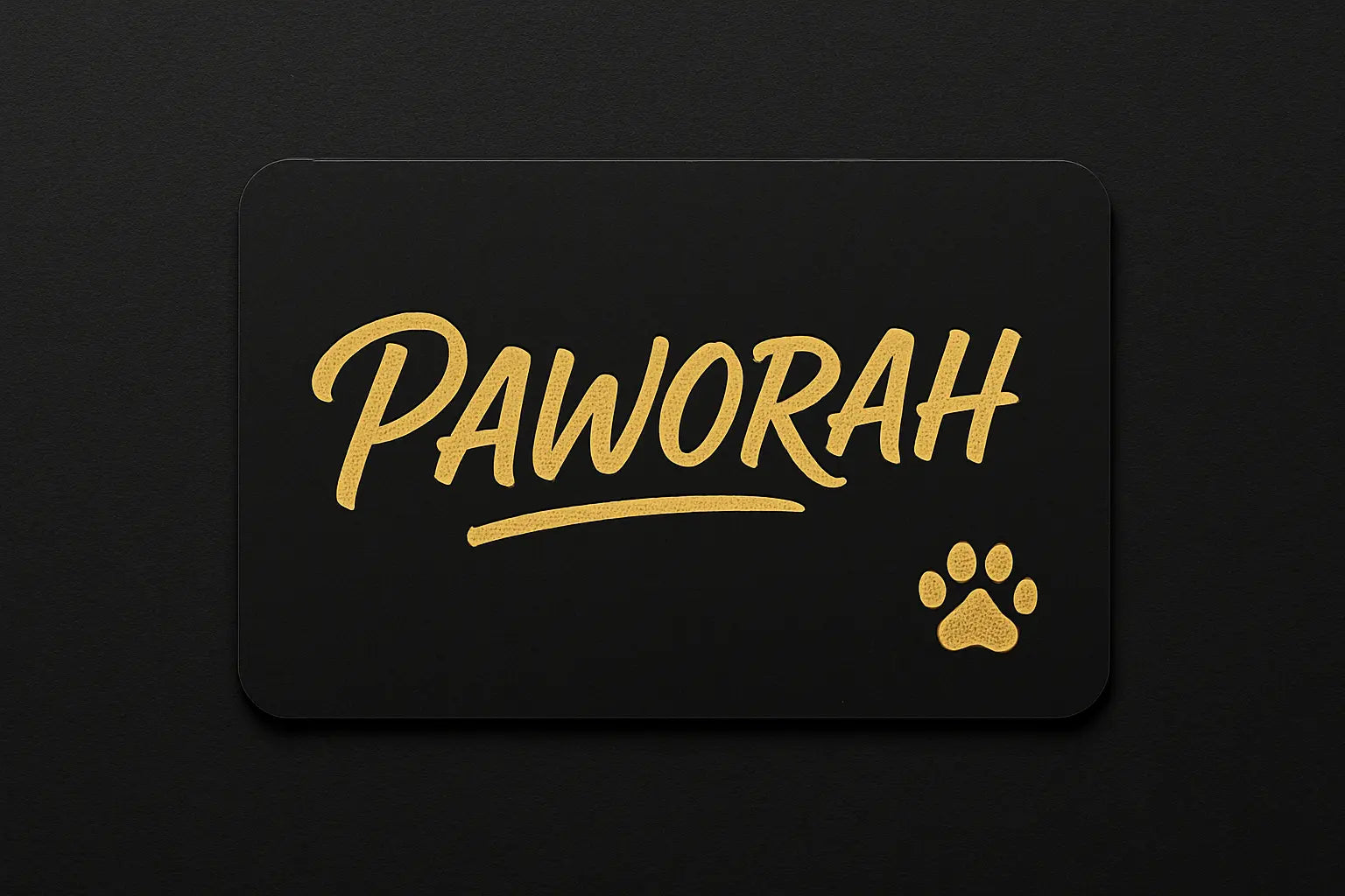 PAWORAH GİFT CARD PAWORAH