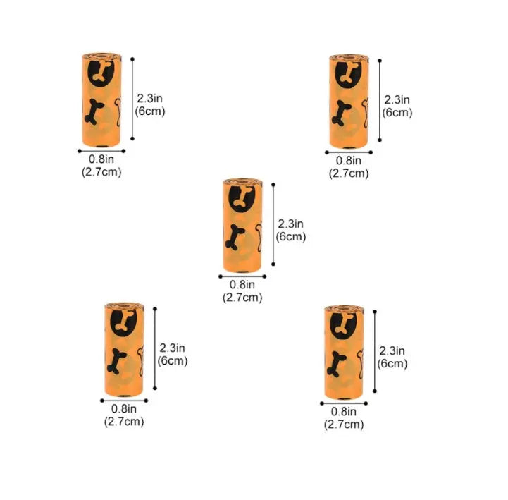 cat and dog poop bag pet waste bag Eco-friendly PAWORAH