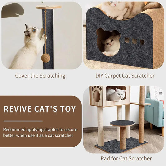 PurrMat - Self-Adhesive Cat Scratching Mat PAWORAH